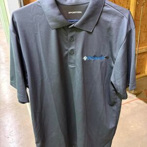 Genesis Men's Navy and Blue Polo-shirts
